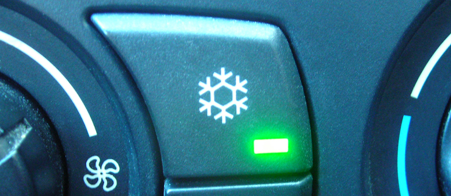 Air conditioning button
